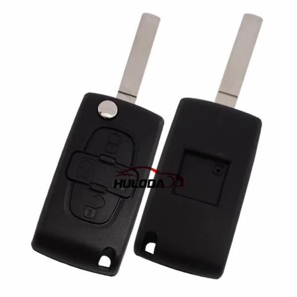 For Peugeot 4 button remote key blank with 307 blade ( VA2 Blade -4 Button- woth battery place ) logo | Автомобили и мотоциклы