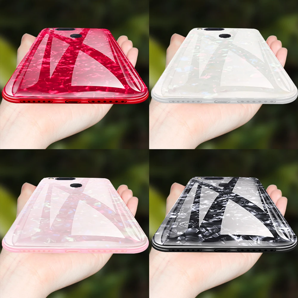 

Hard Shell Cover Tempered Glass Cases For Huawei P20 Lite Pro Case For Honor Play 7X 7A Pro 10 V9 9i V10 9 Mate 9 10 Pro Case