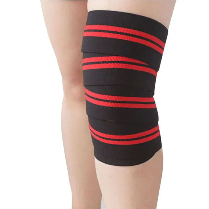 Buy Weightlifting Elastic Bandage Leg Support For Knee