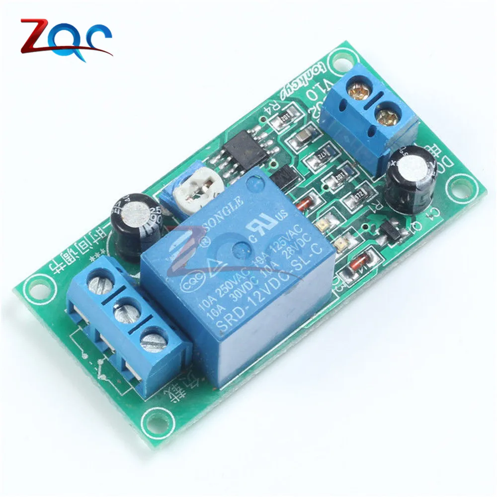 DC 12V Conduction NE555 Delay Timer Switch Adjustable Time Delay Relay