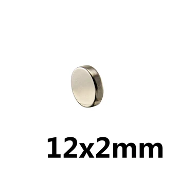 

50PCS 12mm x 2mm Super Strong Round Disc Magnets 12*2 12x2 Rare Earth Neodymium Magnet 12mm*2mm