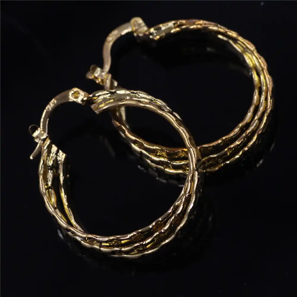 Хан издание Золотой Для женщин серьги характер очарование Новинка для женщин серьги Для женщин серьги EH-142