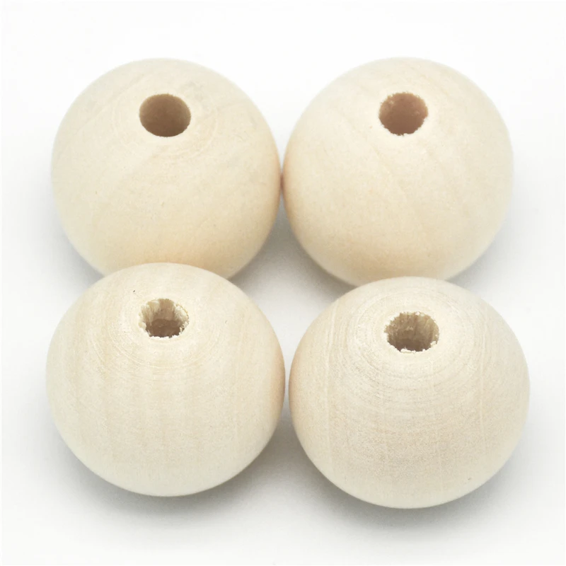 Деревянные бусины 4/6/8/10/12/14/16/18/20/25/30/40 50 мм|wholesale wood beads|wooden beadsbead wholesale |