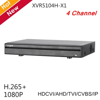 

Dahua 4 Channel XVR Penta-brid 1080P Mini 1U Digital Video Recorder H.265+ Max 6 channels IP camera inputs XVR5104H-X1