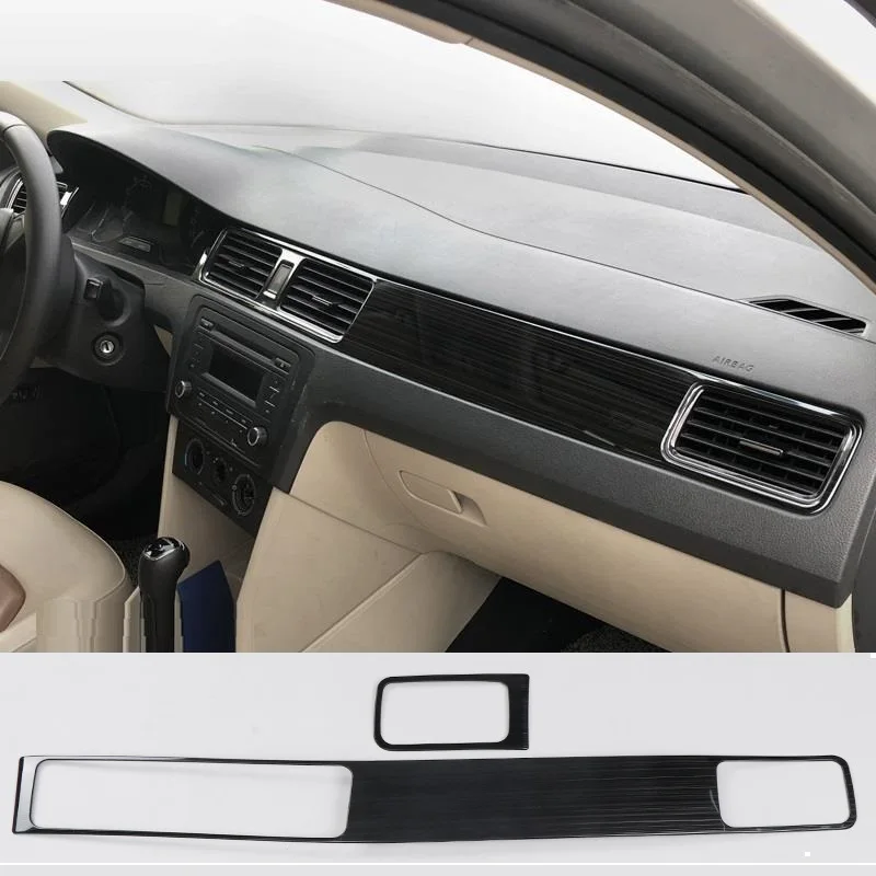 

Car Air Conditioner Control System Dashboard Interior Modified Sticker Strip 13 14 15 16 17 18 19 FOR Volkswagen Gran Santana