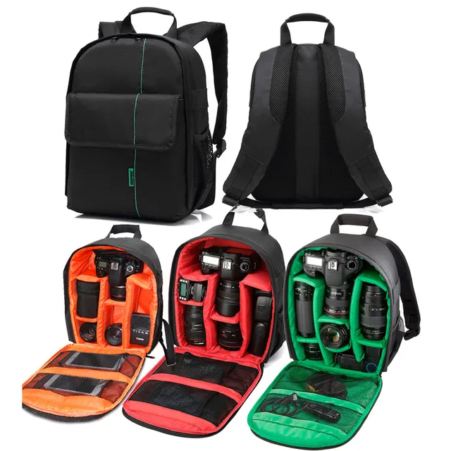 ransel tas kamera dslr 3 warna multifungsi polyester tas ransel tas kamera dslr 3 warna multifungsi polyester tas