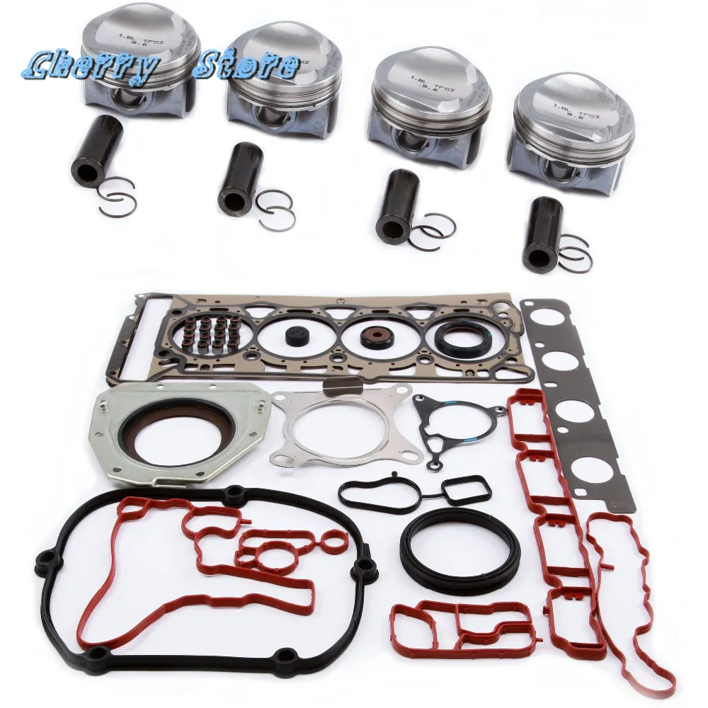 NEW 06H 107 065 CP Engine Piston Gasket Seal Ring Repair Kit For VW