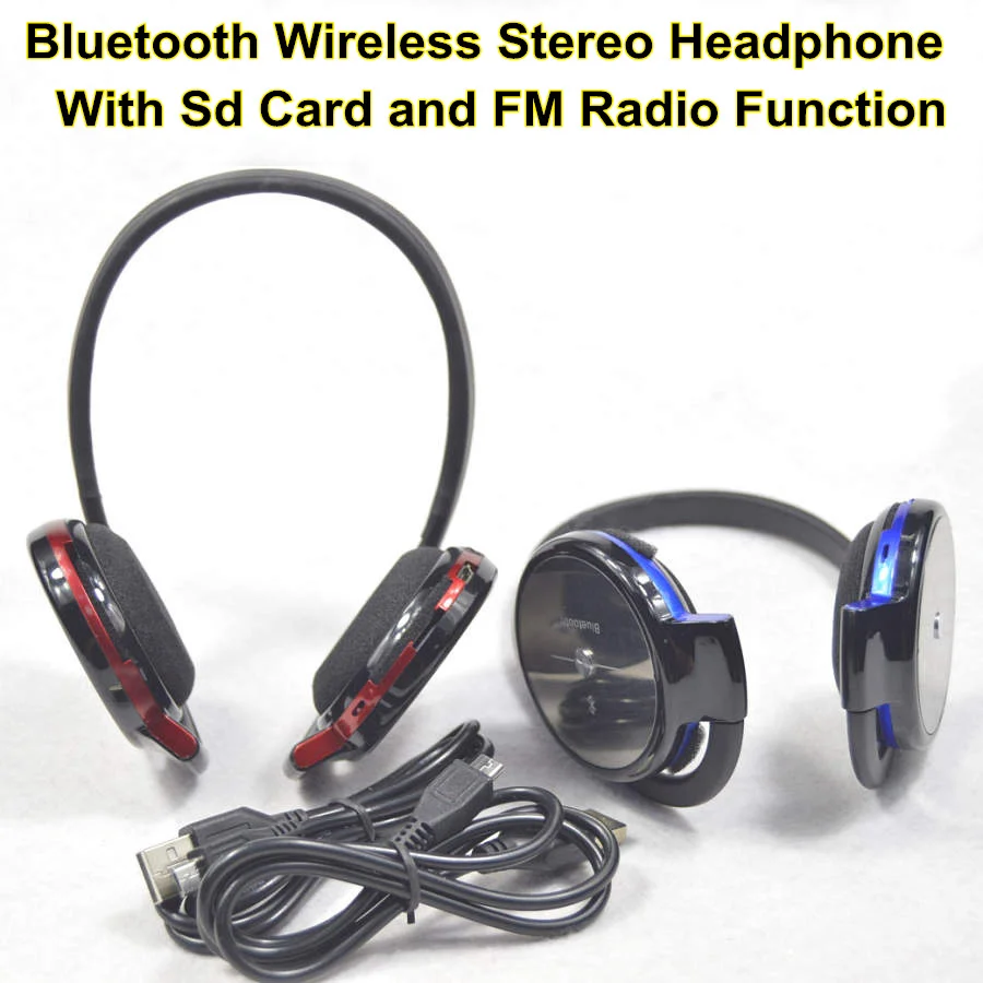 Universal Sport Stereo Wireless Bluetooth 3.0 Headset Headphone for iPhone 5/4/6 for Samsung galaxy S3 S4 S5 S6