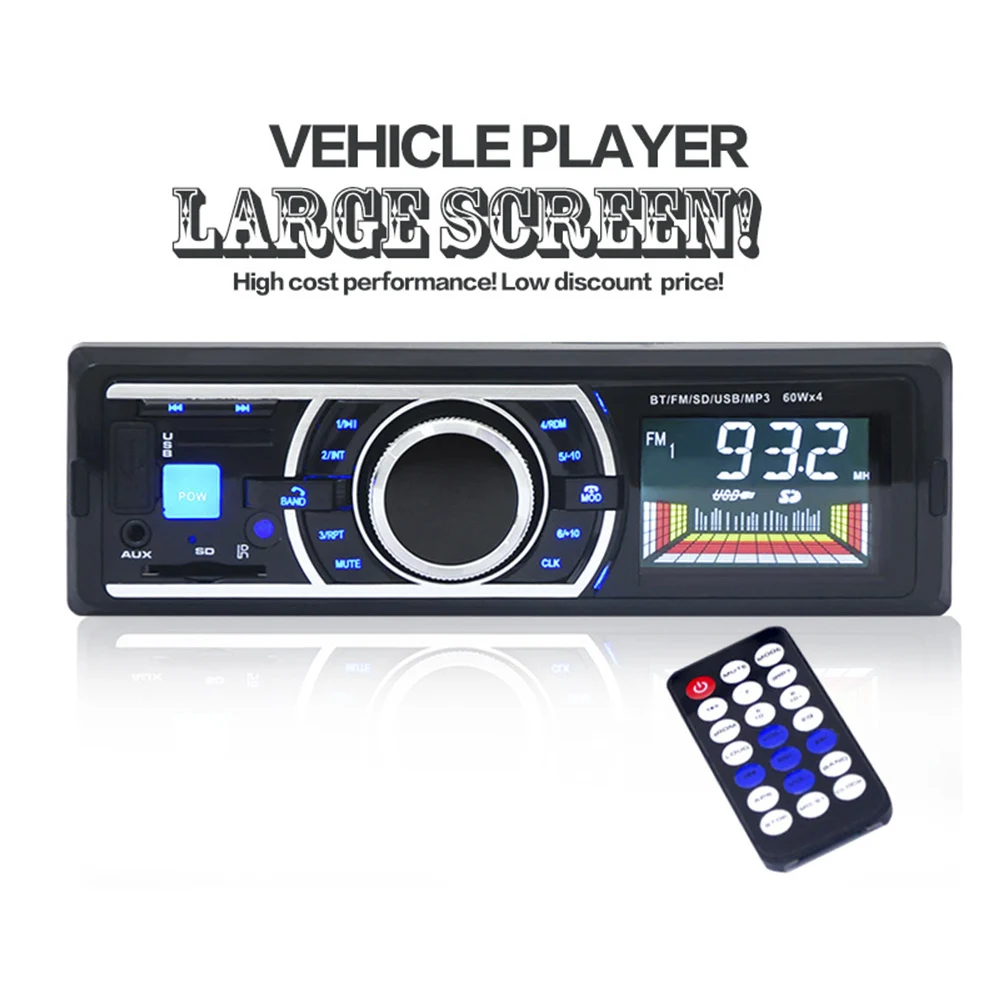

Autoradio 12V Car Radio Bluetooth 1 din Car Stereo MP3 Player Phone AUX-IN FM/SD USB radio Remote Control For phone Car Audio