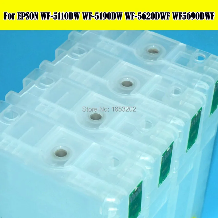 Картридж T7901 T7904/T790 790 для Epson WorkFore 5110/5190/5620/5690 с чипами ARC 4 цвета/комплект|ink