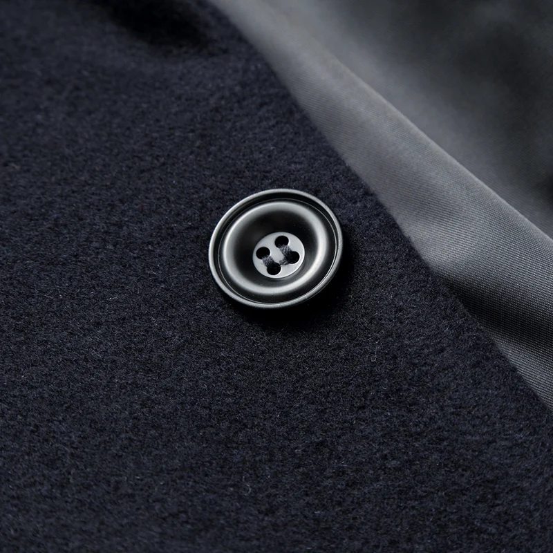 Новинка 2017 осенне зимнее Стильное мужское шерстяное пальто деловое повседневное