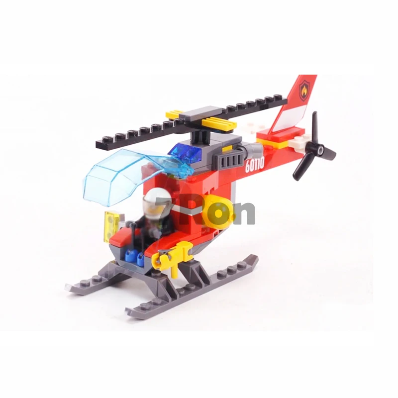 Совместимость с Lego 60110 Бела 10831 город пожарная станция Строительные блоки