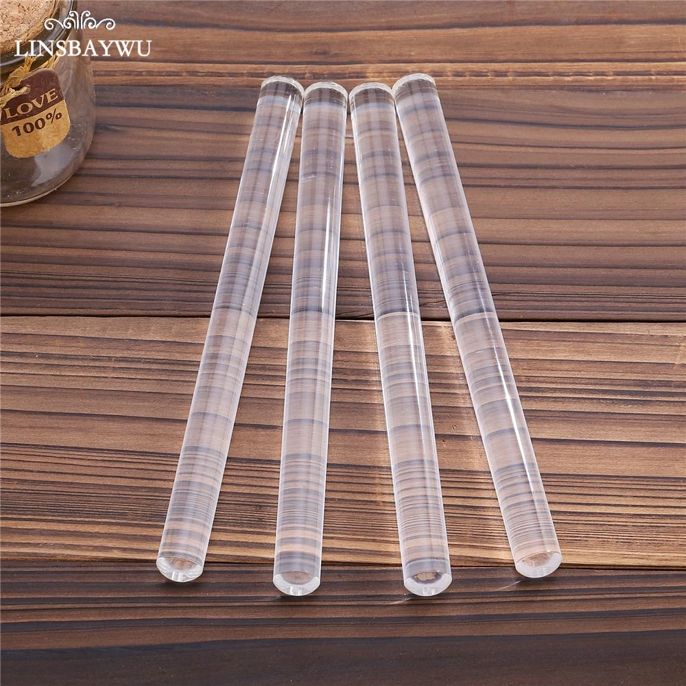 

LINSBAYWU 1Pc Useful Light Utility Mini Acrylic Rolling Pin Fondant Roller Kitchen Tool Making Fondant Rolling Pins