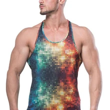 GYMOHYEAH повседневная майка Мужская Хип-Хоп Уличная одежда без рукавов Стрингер человек шаблон печати Мода Мужчины Фитнес-Бодибилдинг жилет