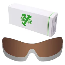 2 шт. Mryok поляризованные Сменные линзы против царапин для солнцезащитных очков-солнцезащитных очков Окли антикс линзы Серебро Титан и бронза коричневый