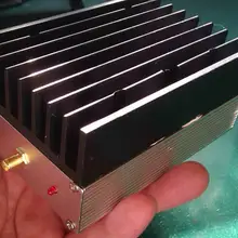 60-88 МГц 1 мВт выход 10 Вт Восстановленный усилитель мощности FM Передача FM покрытие 72 МГц кампус fm-радио