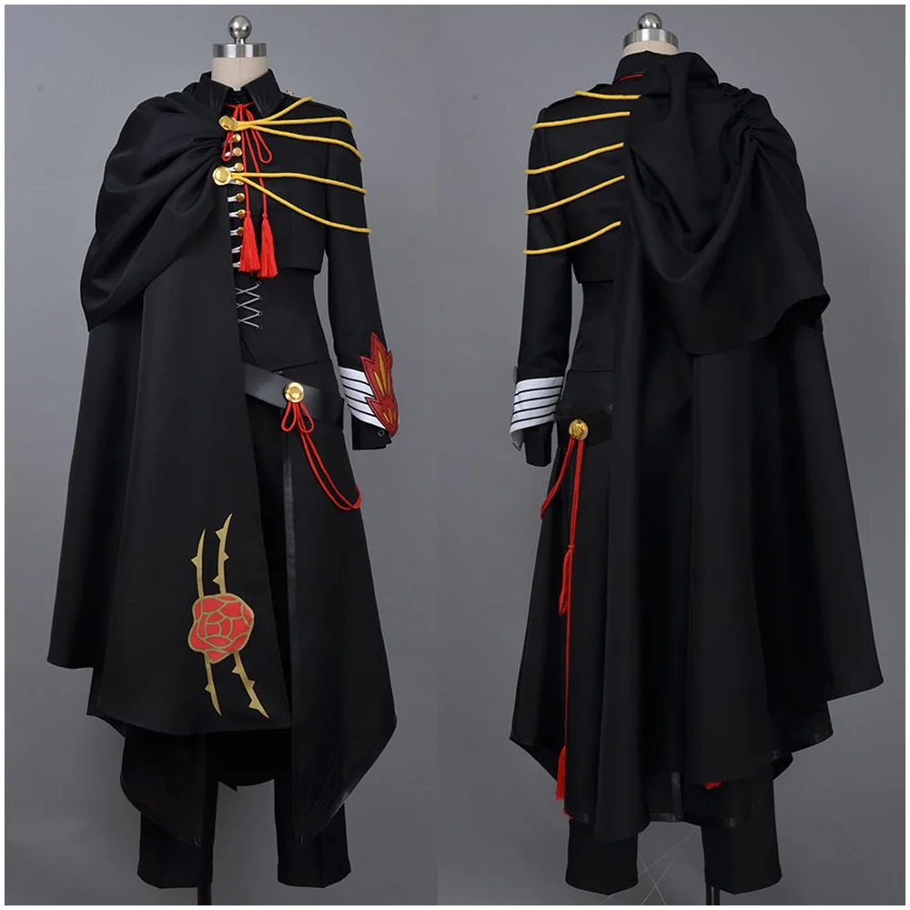 2017 новый код Geass Lelouch Lamperouge костюм of the Rebellion черная униформа для мужчин и женщин