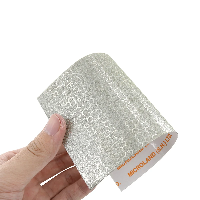 DMD Diamond Woodworking Sandpaper Coated Honeycomb Emery Paper Replacement For Affixed Abrasive Paper#150#240#400#1000