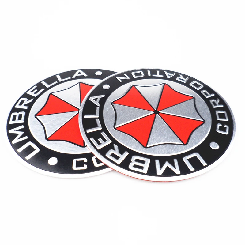 

3D aluminum alloy biohazard umbrella car sticker FOR BMW 1 2 3 4 5 6 7 Series X1 X3 X4 X5 X6 325 328 F30 F35 F10 F18 GT