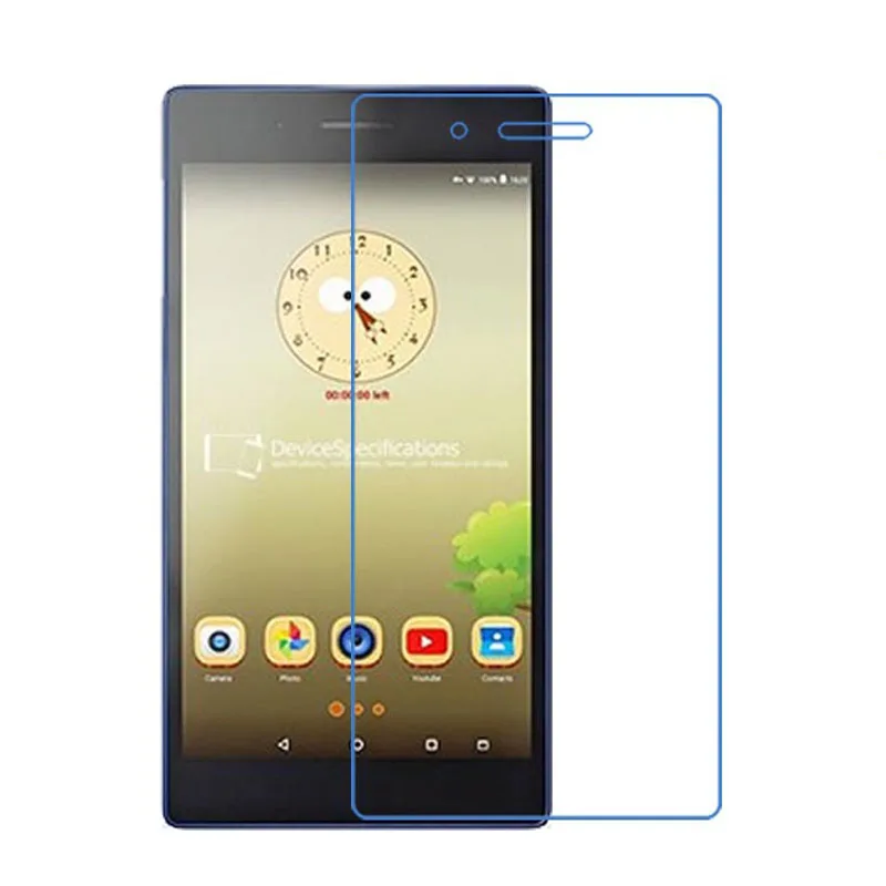 

2Pcs Glossy Clear Foil Screen Protector Film for Lenovo Tab3 Tab 3 7 Essential 710 TB-710F TB3-710F + Screen Clean
