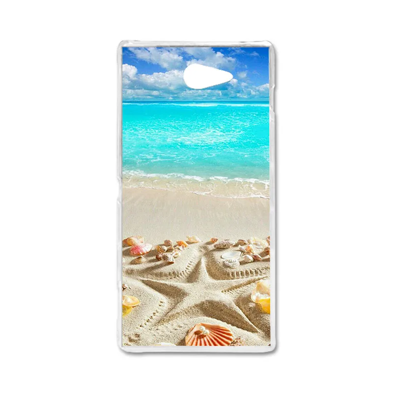 Силиконовый чехол для телефона, чехол для sony Xperia M2 D2302 S50H D2303 D2305 D2306, двойной чехол из ТПУ с милыми животными - Цвет: J112