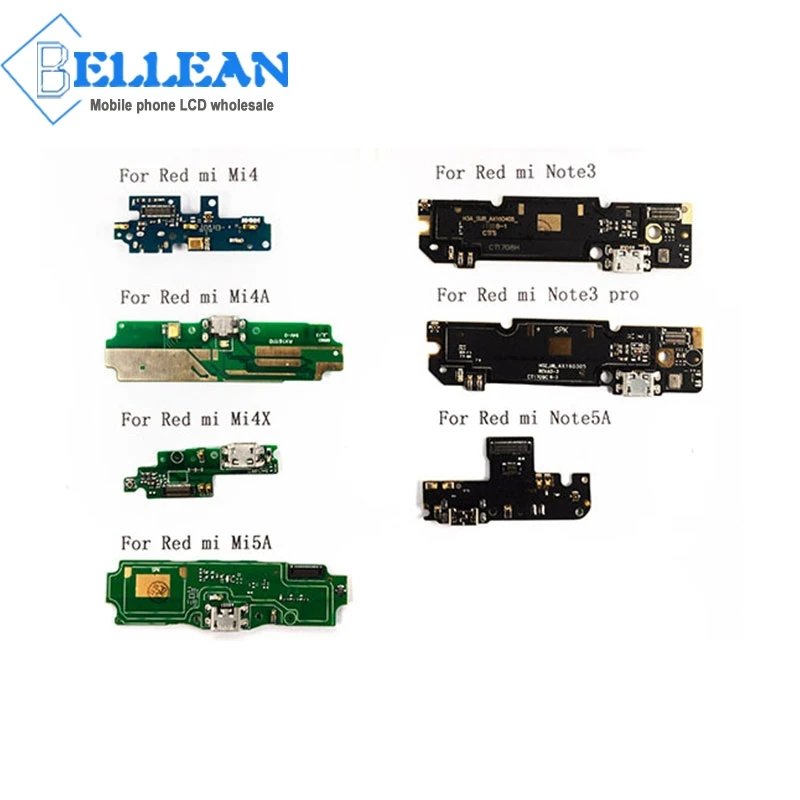 

1pcs Dinamico For Xiaomi Redmi Mi4 4A 4X 5A Micro USB Dock Connector Charging Charger Port Flex Cable For Red Mi Note 3 3Pro 5A