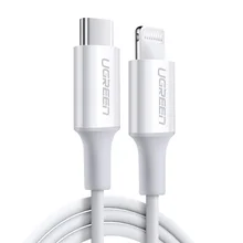 Ugreen MFI сертифицированный usb c к lightning зарядный кабель для iPhone xs max xr x 8 7 6 plus ipad pro usb pd кабель Быстрая зарядка короткий