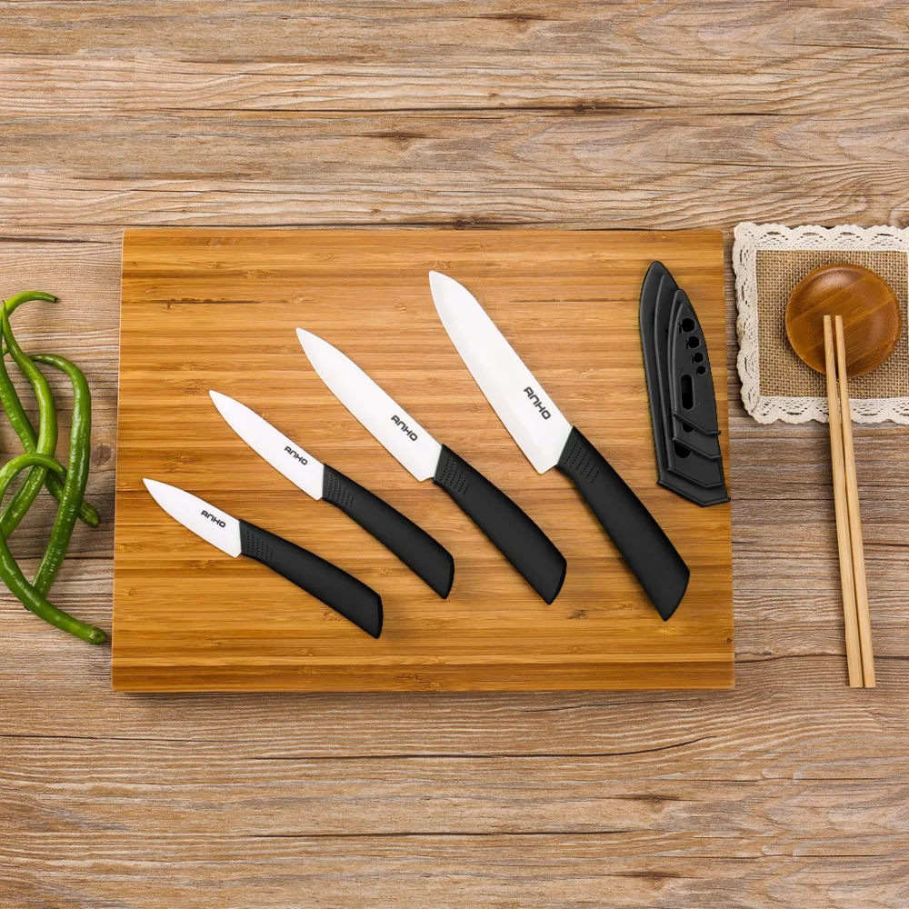 Buy ANHO Ceramic Knives Kitchen 3 4 5 6 inch Set