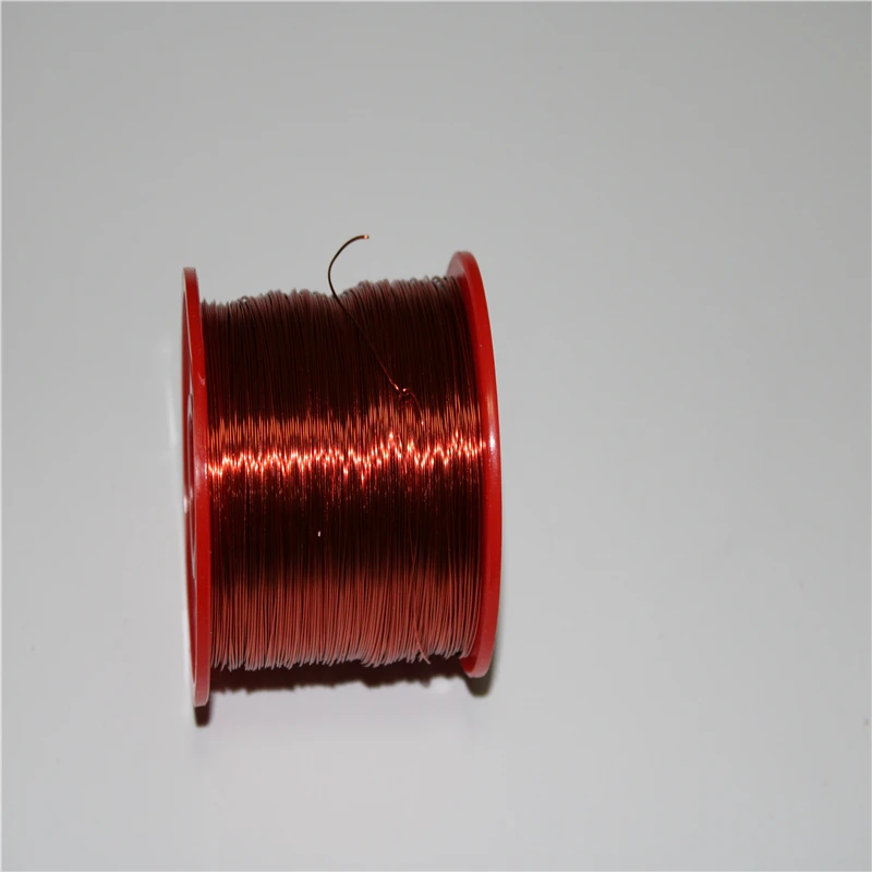 0,4 мм 26AWG QZY+ XY-2/220 магнитная проволока 0,5 кг 400 м высокотемпературный класс 220C полиэстер эмалированный круглый, с медной проволокой