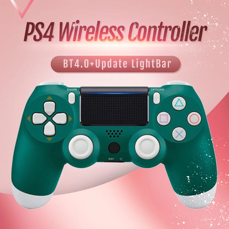 

All New Wireless Gamepads for PS4 Bluetooth 4.0 Dualshock Controller Update Light Bar Joystick For SONY PlayStation 4
