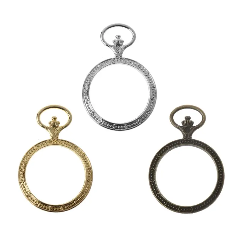 

5Pcs Round Open Back Bezel Tray Pendants Blank Frame for UV Resin Jewelry Making 2019 Gifts