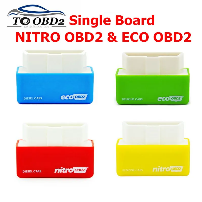Одна плата Eco OBD2 и Nitro бензиновая штепсельная вилка производительность привода