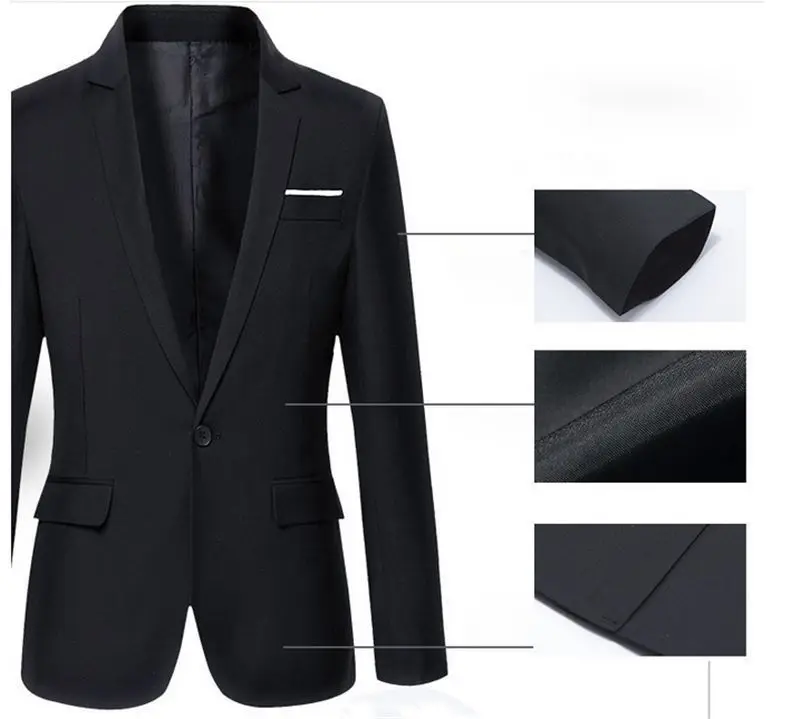 Fashion Men's Smart Causal Suit Formal Occasion Tuxedos Suits Multiple Colors Work Business Tuxedo Jacket