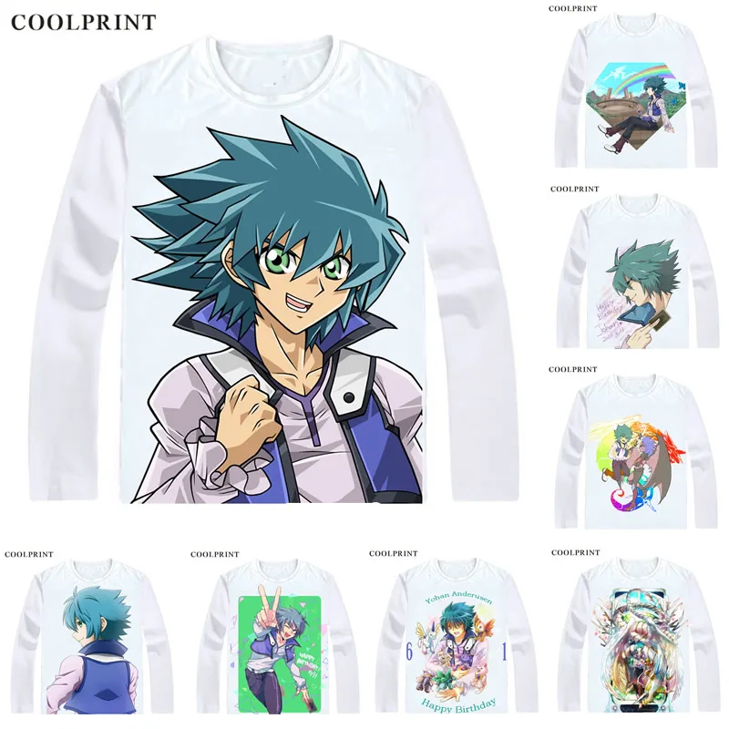 Йоханом Андерсен Джесси Андерсон футболка Yu-Gi-Oh GX усилительный насос для косплея