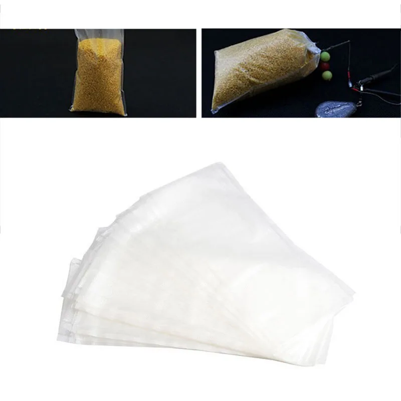 

50PCS Fishing PVA Bag Carp Coarse Fishing Water-soluble Tackle Dissolve Tool Drop Shipping Support