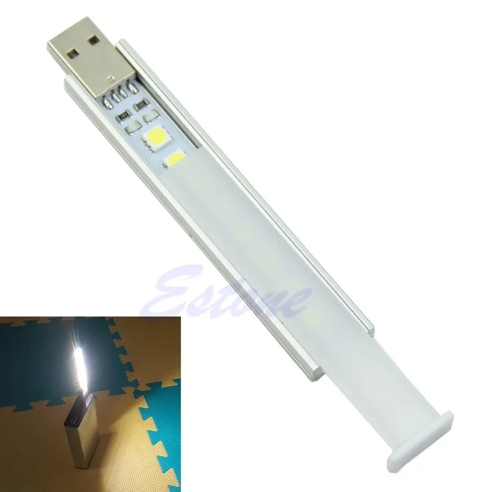 USB гаджеты портативный мини яркий 8 Светодиодный светильник USB лампа для банка питания Настольный ПК Ноутбук Чтение