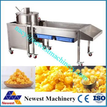 

hot selling caramel spherical popcorn machine/spherical gas operated popcorn making machine/pop corn popper machine