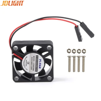 

Raspberry Pi Fan Adjustable 3.3V/5V Seperated Connectors Brushless Cooling Fan for Raspberry Pi 3 Model B + Plus / 3 / 2 / B+