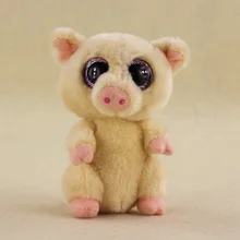 15cm Ty Beanie Boos Big Eyes Pggley the Pig Stuffed Animal Corky Pig Plush Doll for