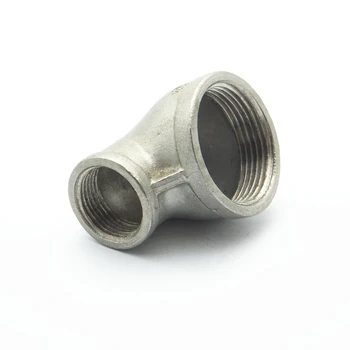 

1-1/4" BSP Female x 3/4" BSP Female 90 Degree Elbow 304 Stainless Steel Reducer Pipe Fitting Connector For Water Oil Air