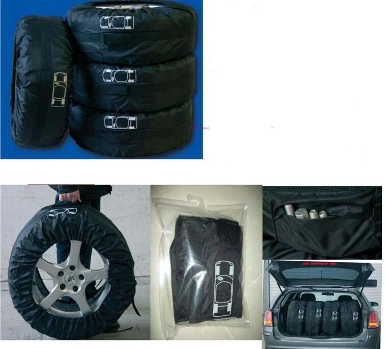 Summer Winter Protector Tire&Tire Storage Bag Car Spare Tyre Cover