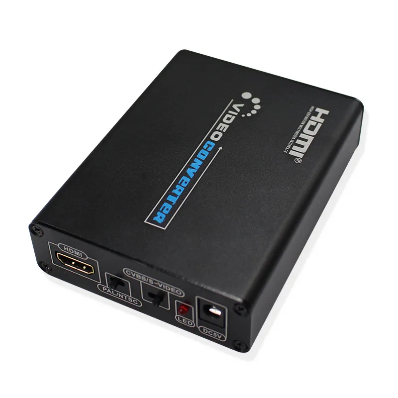 HDMI a 3RCA AV/Composito S-video Converter 1080 P HD Video Converter Box Interfaccia Multimediale A