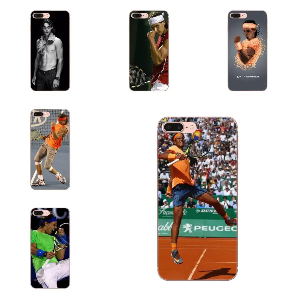 

Soft Silicone TPU Transparent Patterns Tennis Rafael Nadal For Xiaomi Redmi Note 2 3 3S 4 4A 4X 5 5A 6 6A Pro Plus
