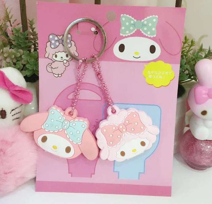 

Super Sweet Rabbit 2PCS 4CM Approx. Rubber KEY Wallet Cover Wallet ;