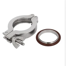KF10 KF16 KF25 KF40 KF50 304 Нержавеющая сталь вакуумные установки Барашковая гайка фланец хомут центрирования кольцо
