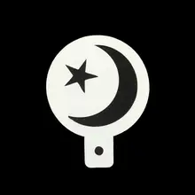 6 шт./компл. ИД Мубарак Рамадан Кофе Цветок спрей трафарет для украшения торта DIY Fondant(сахарная) шаблон Y1QB