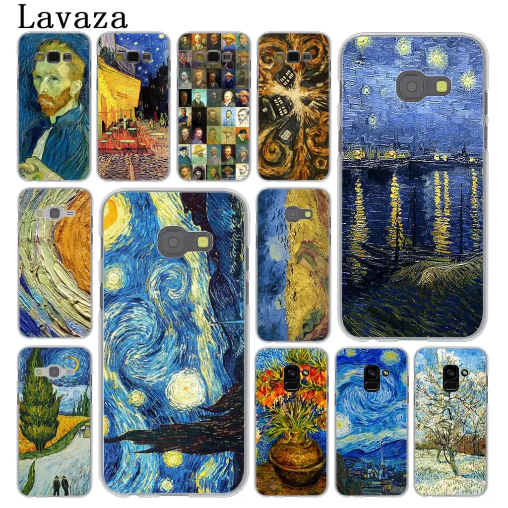 Твердый чехол для телефона Lavaza Van Gogh Tardis Samsung Galaxy Note 10 A9 A8 A7 A6 Plus 2018 A3 A5 2017 2016 2015 A2|for