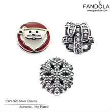 3 шт/лот Рождество чудо-пакет амулеты небольшой декоративный Шарм подходит DIY коробка подвешиваемый кулон ожерелье женский подарок