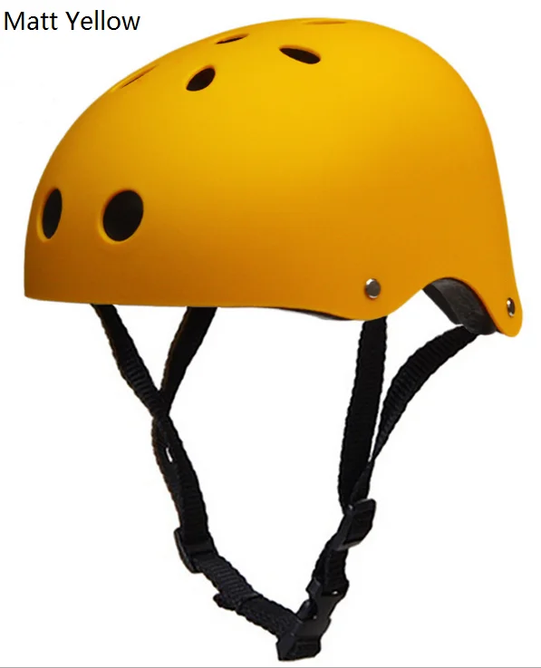 matt yellow helmet