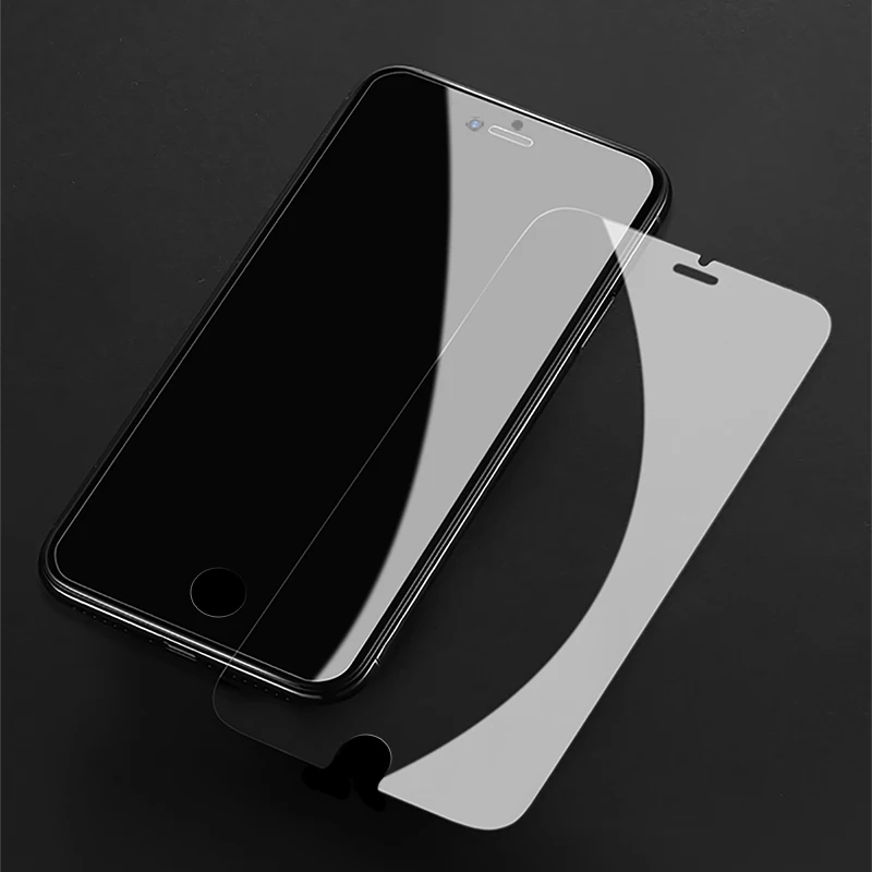 TOTU протектор экрана из закаленного стекла для iPhone X 8 7 Plus Стекло 9 H HD 0,23 мм быстрое клейкое закаленное стекло iPhone8 передние пленки